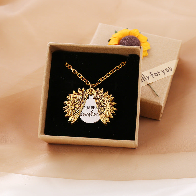 Girasole - Sunflower Necklace For Women